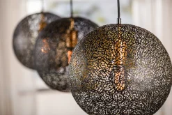 Hanglamp Truus 3-Lichts Zwart - Giga Meubel