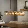 Hanglamp Tube Amber 5-Lichts - Giga Meubel
