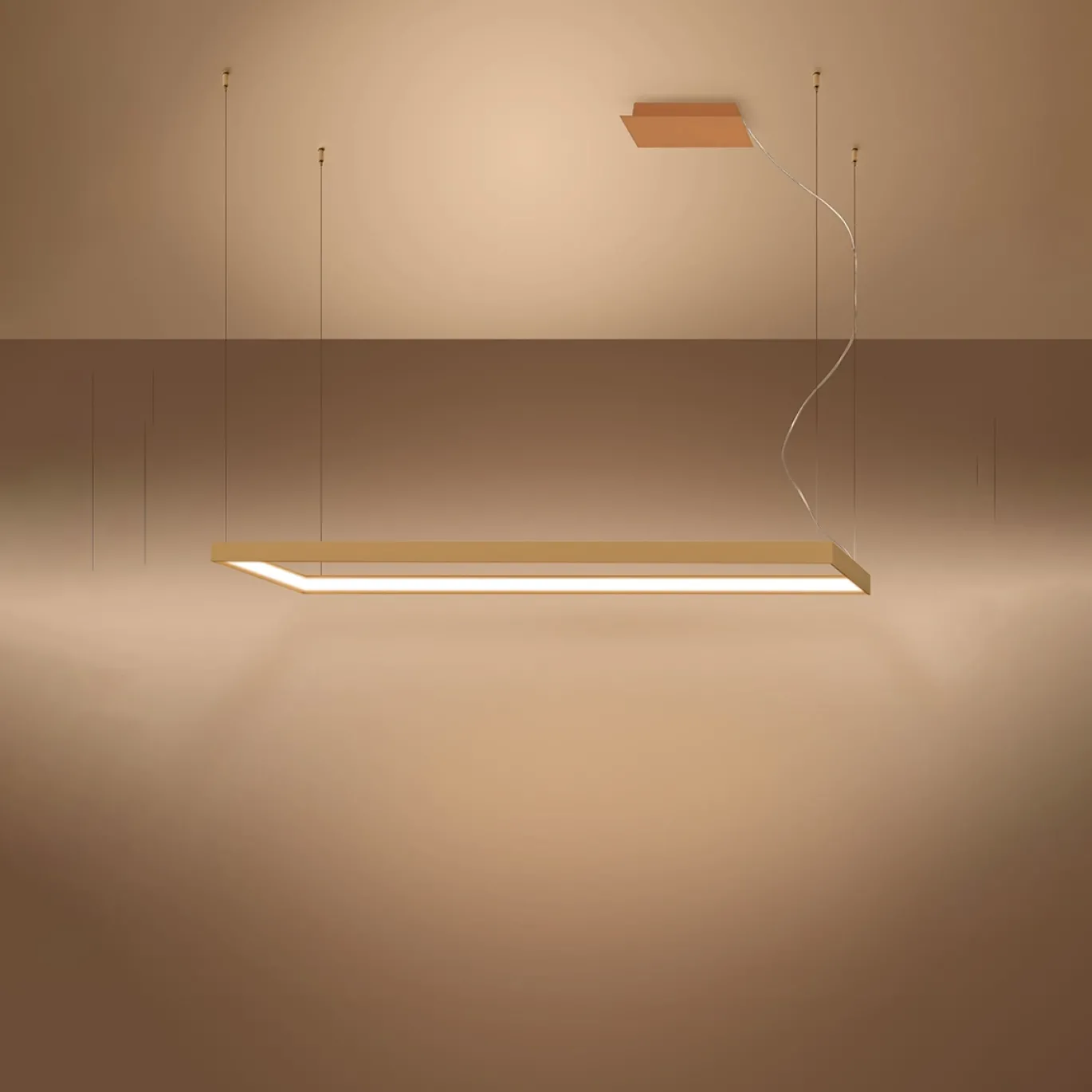Hanglamp Tuula L Goud 3000K - Giga Meubel