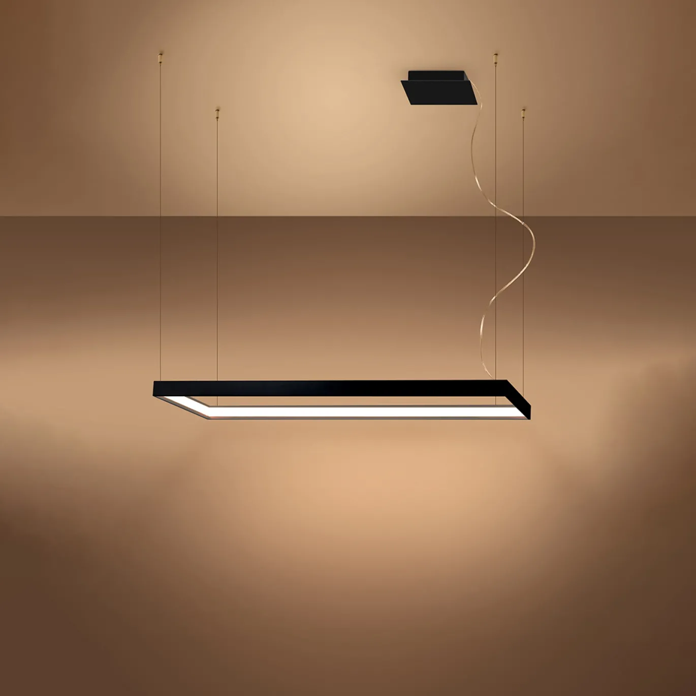 Hanglamp Tuula M Zwart 3000K - Giga Meubel
