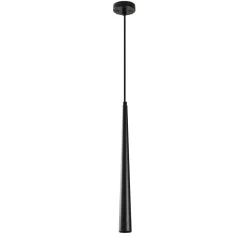 Hanglamp Ugur Zwart 1-Lichts