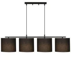 Hanglamp Valiz 4-Lichts Zwart
