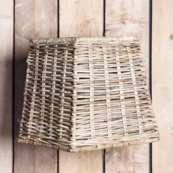 Hanglamp Van Vergrijsd Rotan