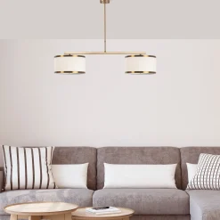 Hanglamp Way 2-Lichts Goud