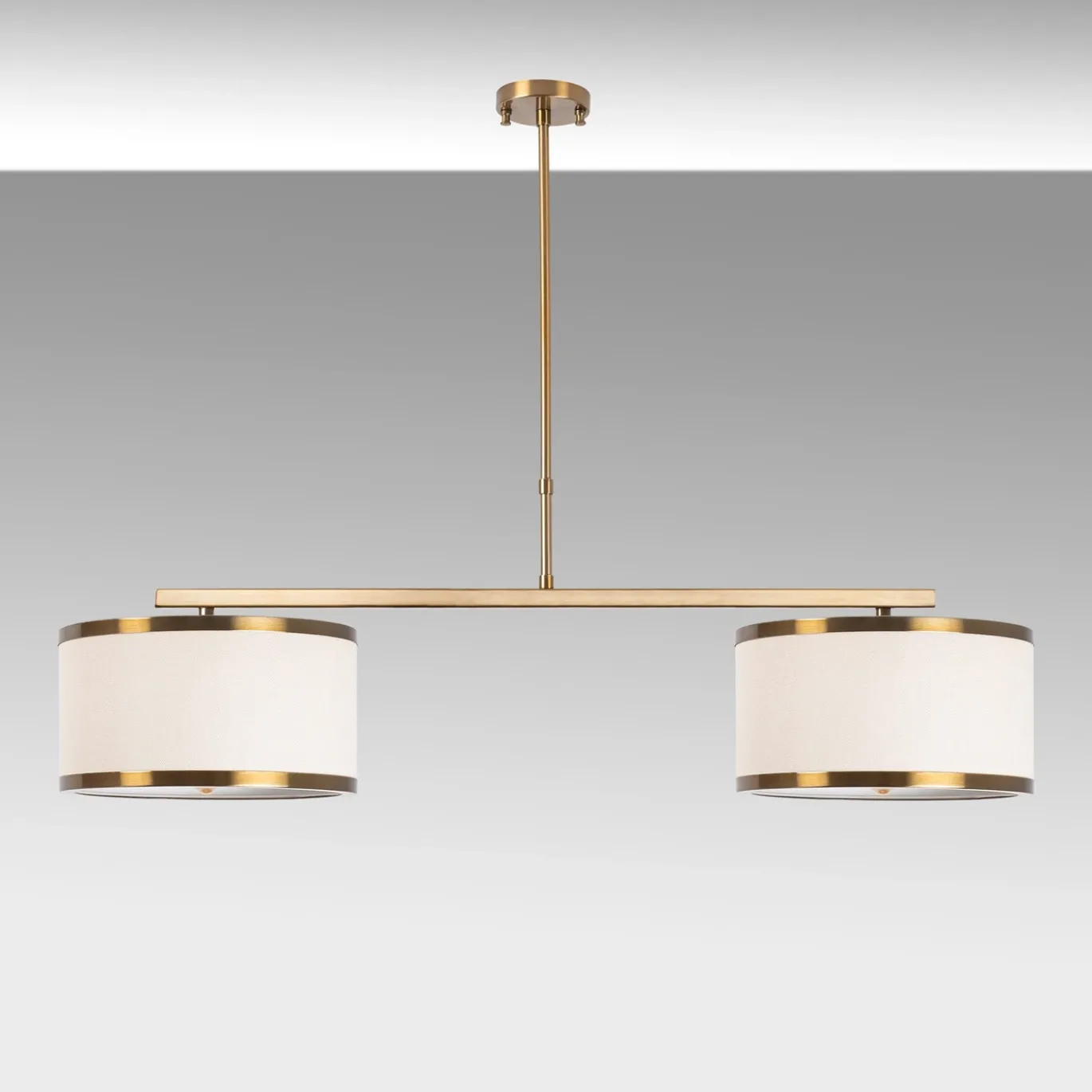 Hanglamp Way 2-Lichts Goud