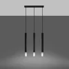 Hanglamp Wezyr 3-Lichts Zwart - Giga Meubel