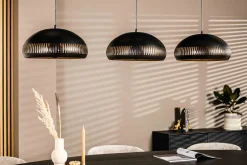 Hanglamp Willand 3-Lichts Zwart - Giga Meubel
