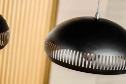 Hanglamp Willand 3-Lichts Zwart - Giga Meubel
