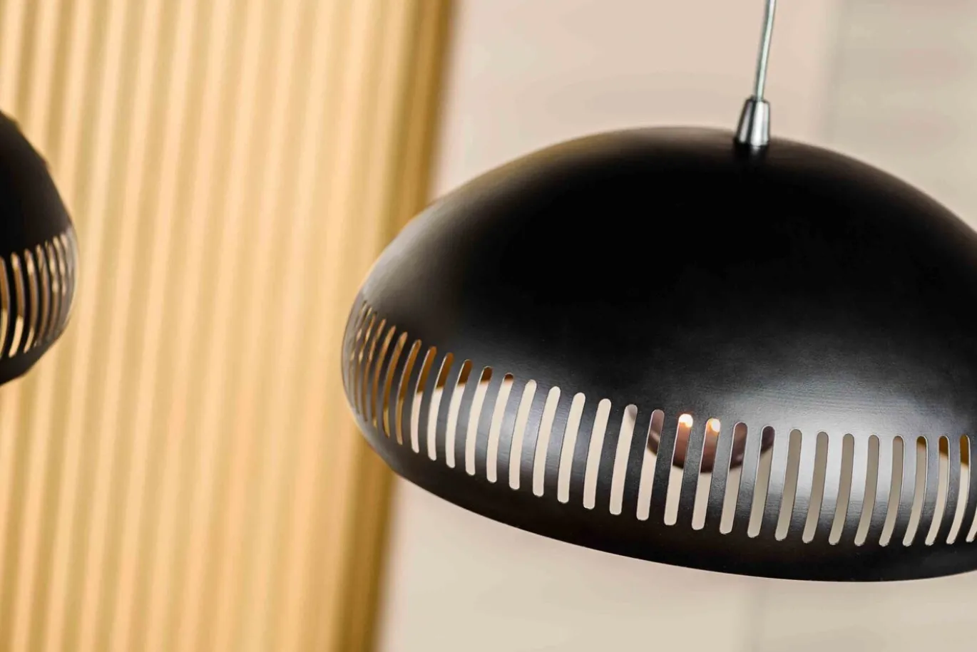 Hanglamp Willand 3-Lichts Zwart - Giga Meubel