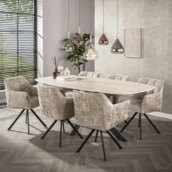 Hanglamp Wings 5-lichts Zwart - Giga Meubel