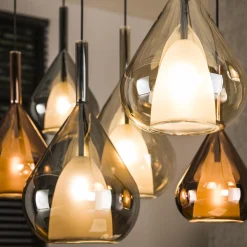 Hanglamp Wings Mix 7-Lichts Glas - Giga Meubel