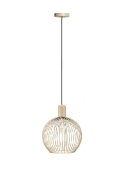 Hanglamp Wire Mat Beige 30cm - Giga Meubel