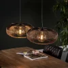 Hanglamp 2x Ø43 Disk Vorm Metaal - Giga Meubel