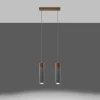 Hanglamp Zane 2-Lichts Grijs - Giga Meubel