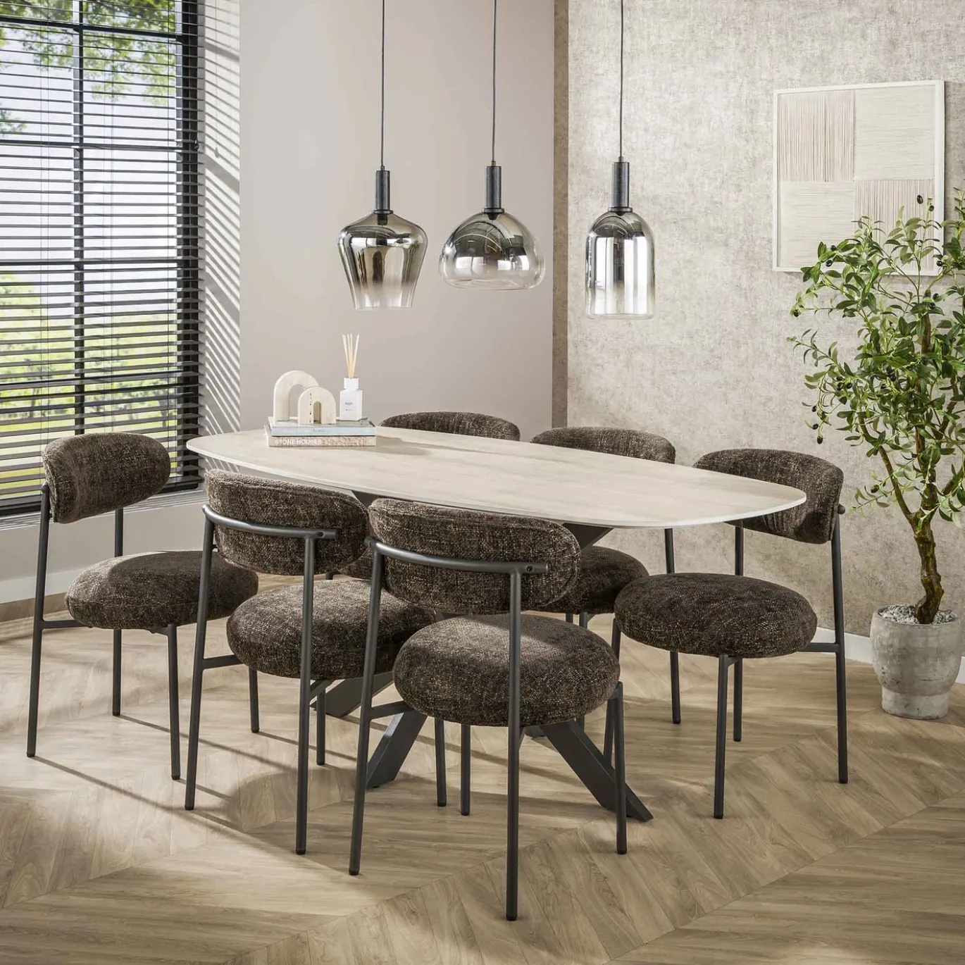 Hanglamp Zenith Mix 3-Lichts - Giga Meubel