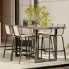 Hartman Barstoel Gina Stapelbaar Antraciet/Beige
