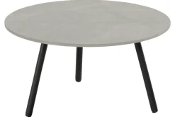 Hartman Bijzettafel Monaco Grijs/zwart 60cm