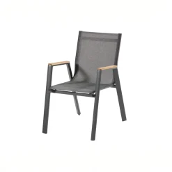 Hartman Dining Tuinstoel Aruba Teak Antraciet