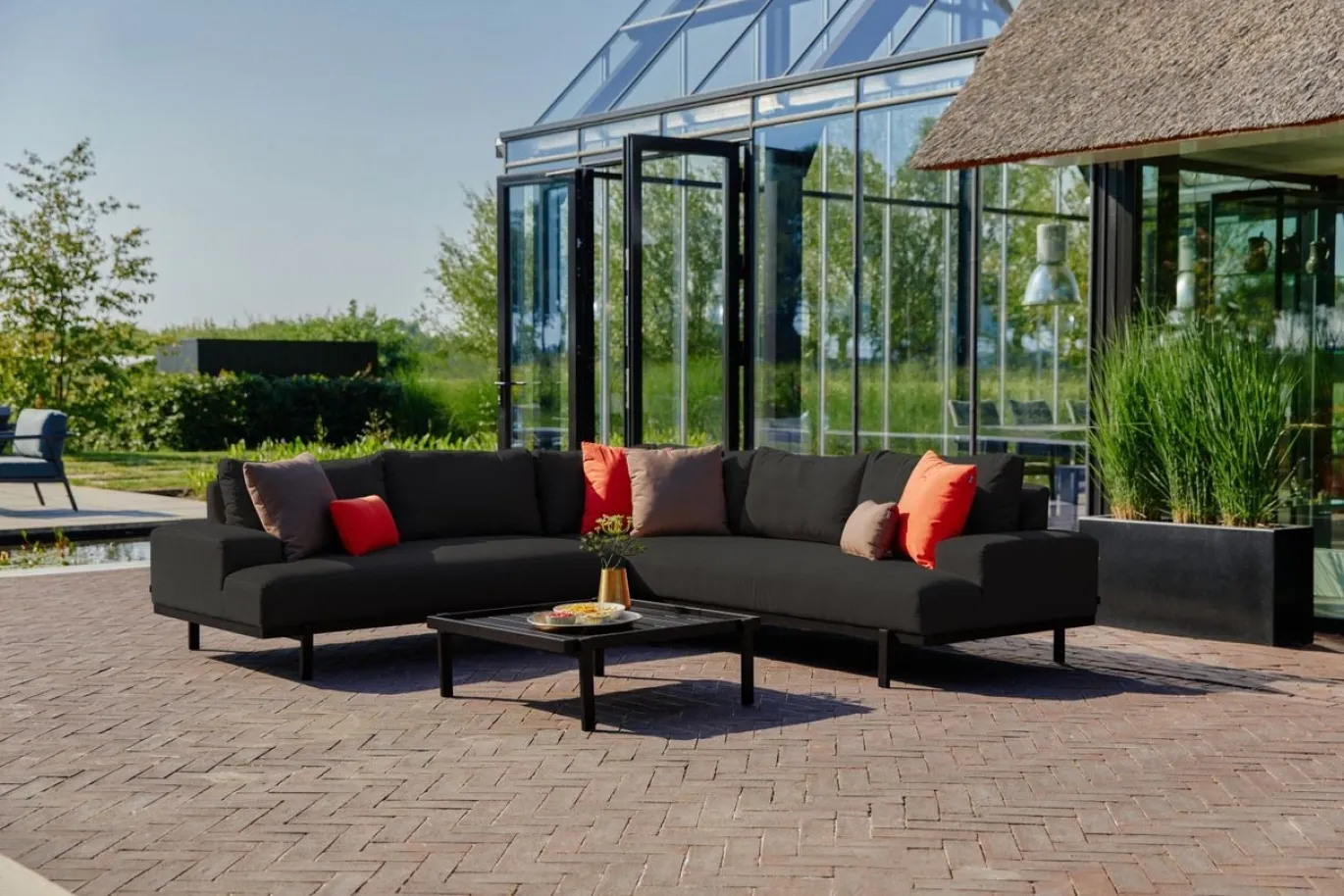 Hartman Harry Lounge Tuintafel Zwart