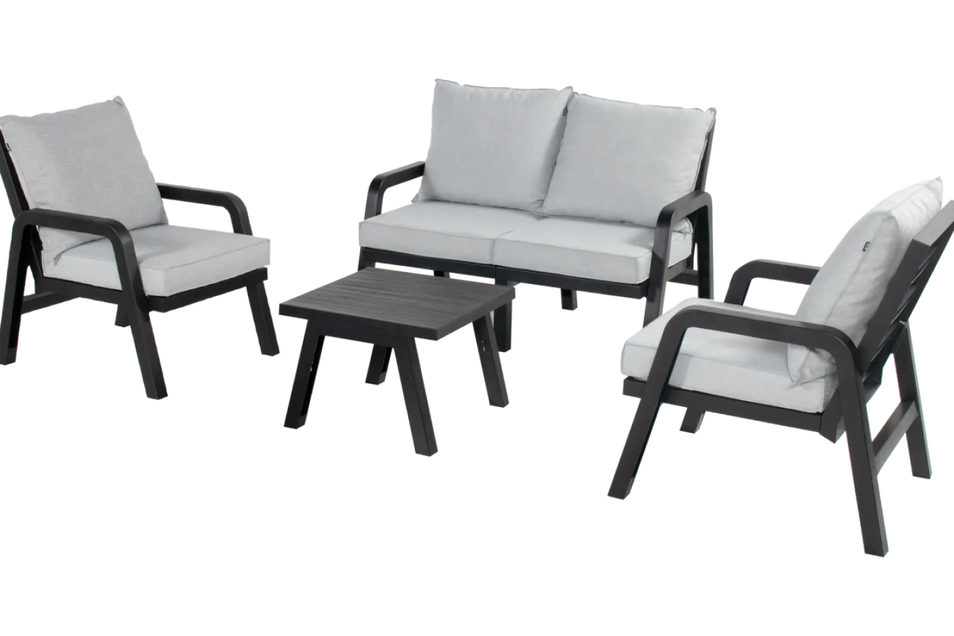 Hartman Ibiza 2-Zitsbank Loungeset Grijs