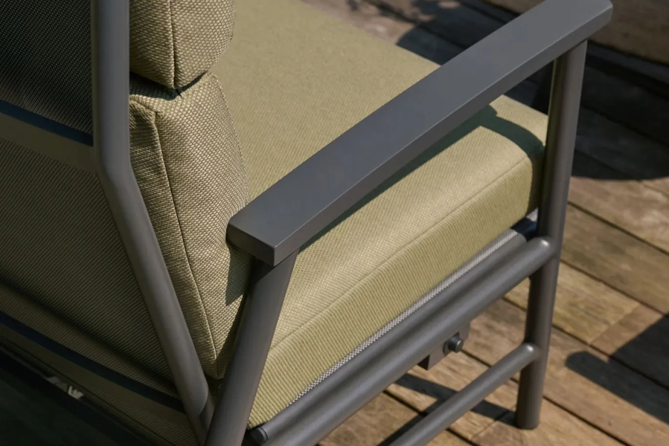 Hartman Loungeset Flora Groen/Zwart