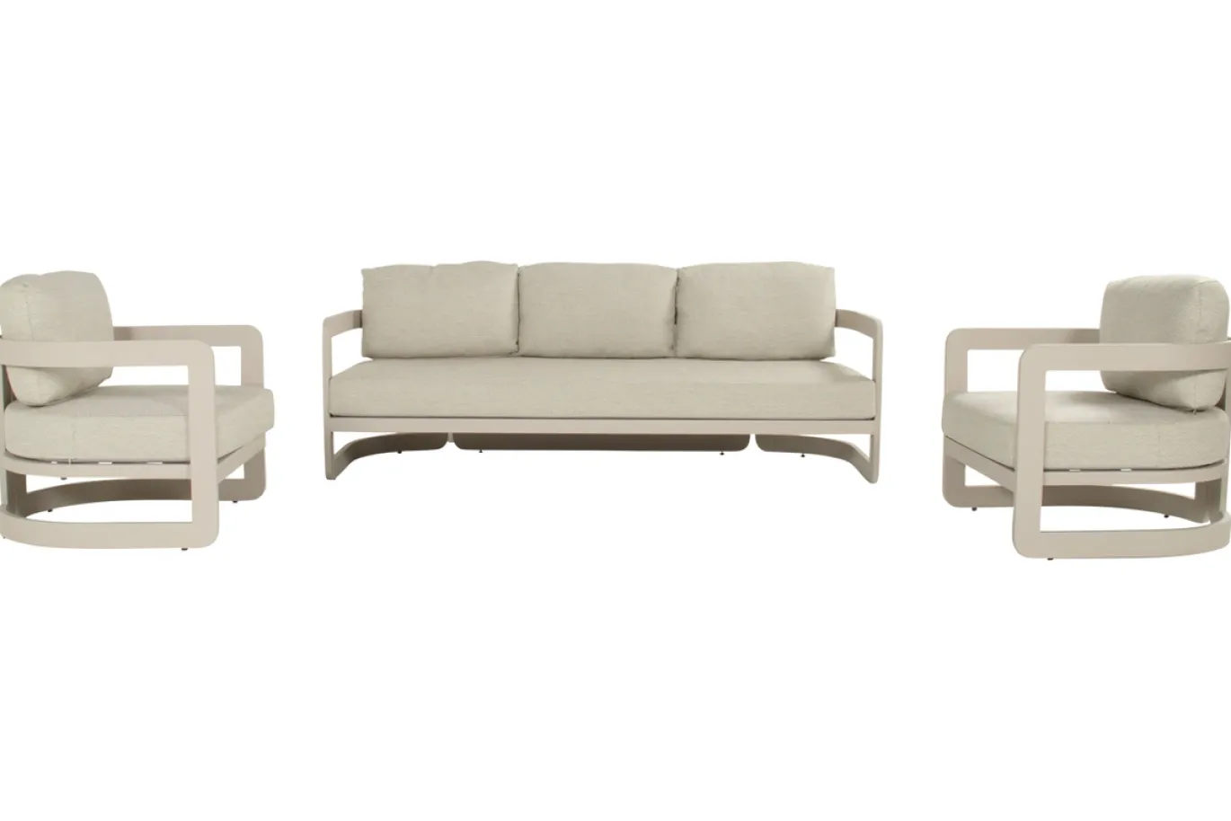 Hartman Loungeset Milano (excl. Tafel) Beige