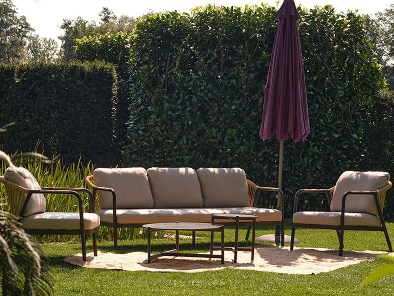 Hartman Loungeset Nice Antraciet