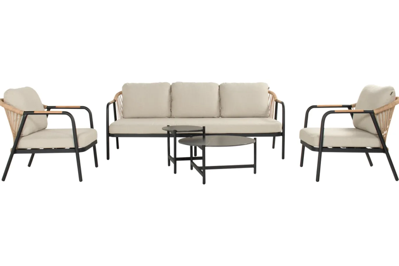 Hartman Loungeset Nice Antraciet
