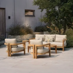 Hartman Loungestoel Moira Teak