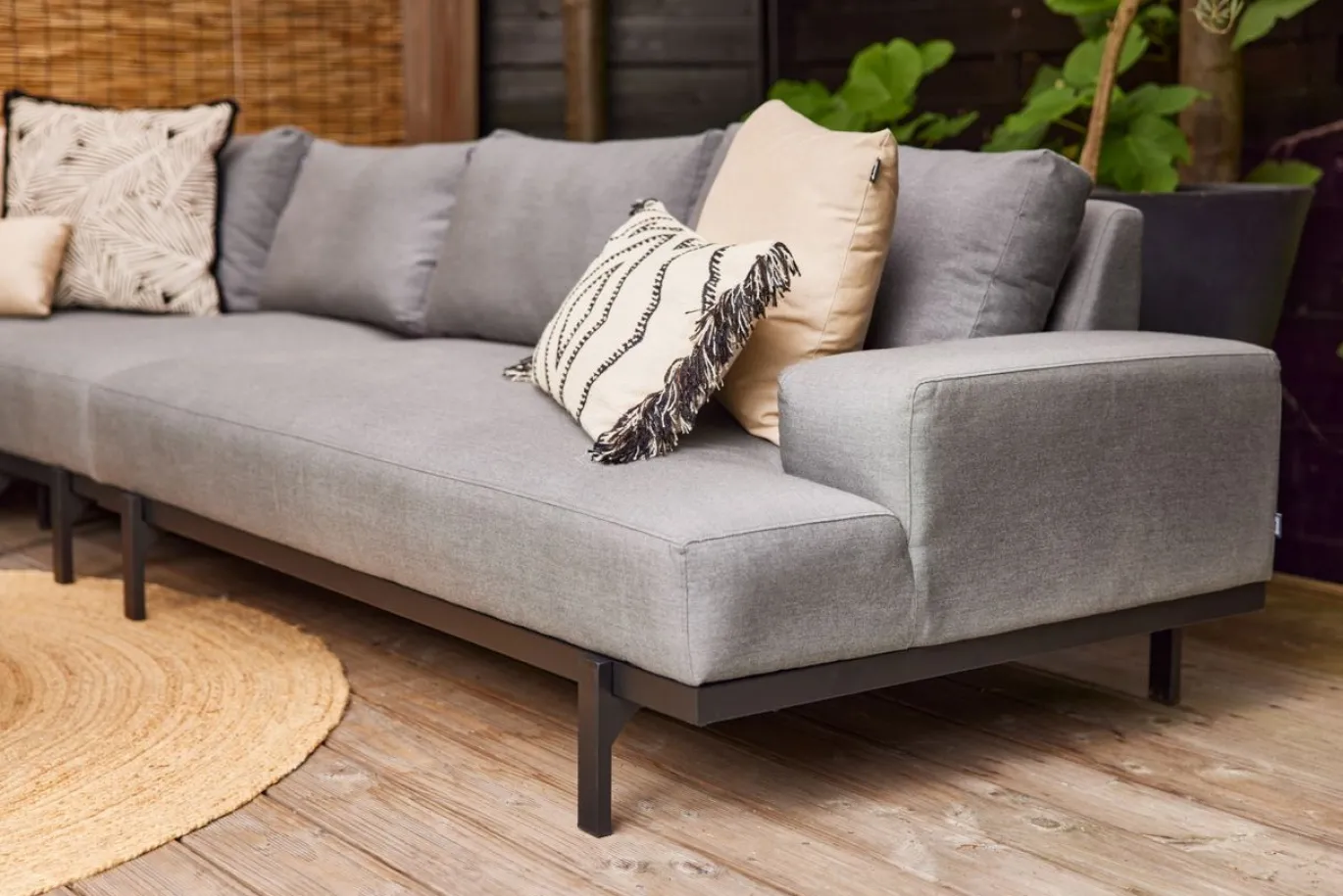 Hartman Lucas Hoek Loungeset Grijs