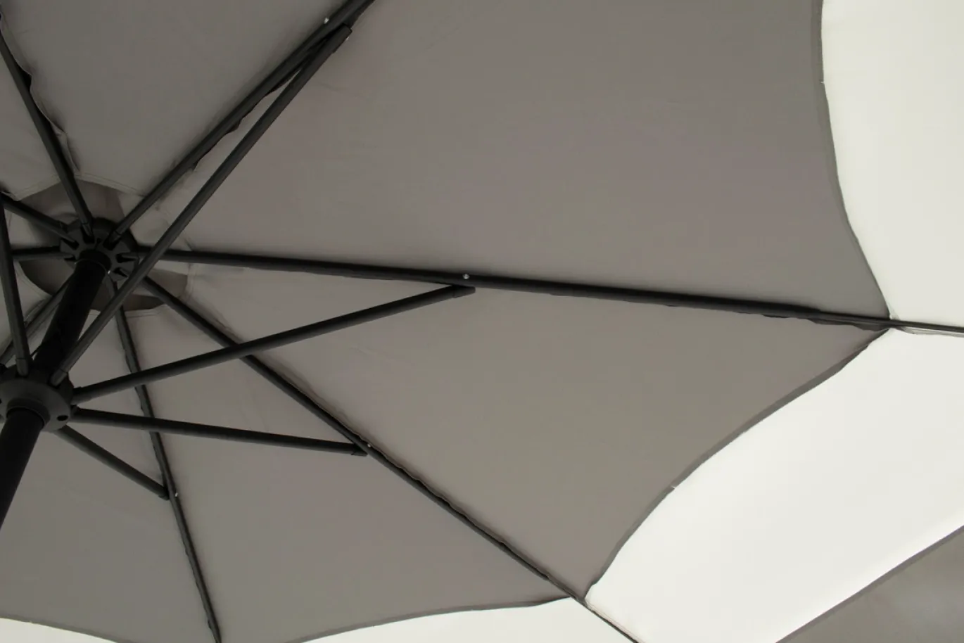 Hartman Parasol Tubb Grijs 300cm