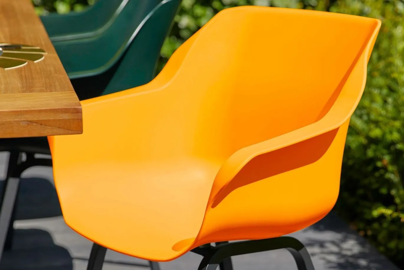Hartman Set van 2 Sophie Element Tuinstoel Oranje