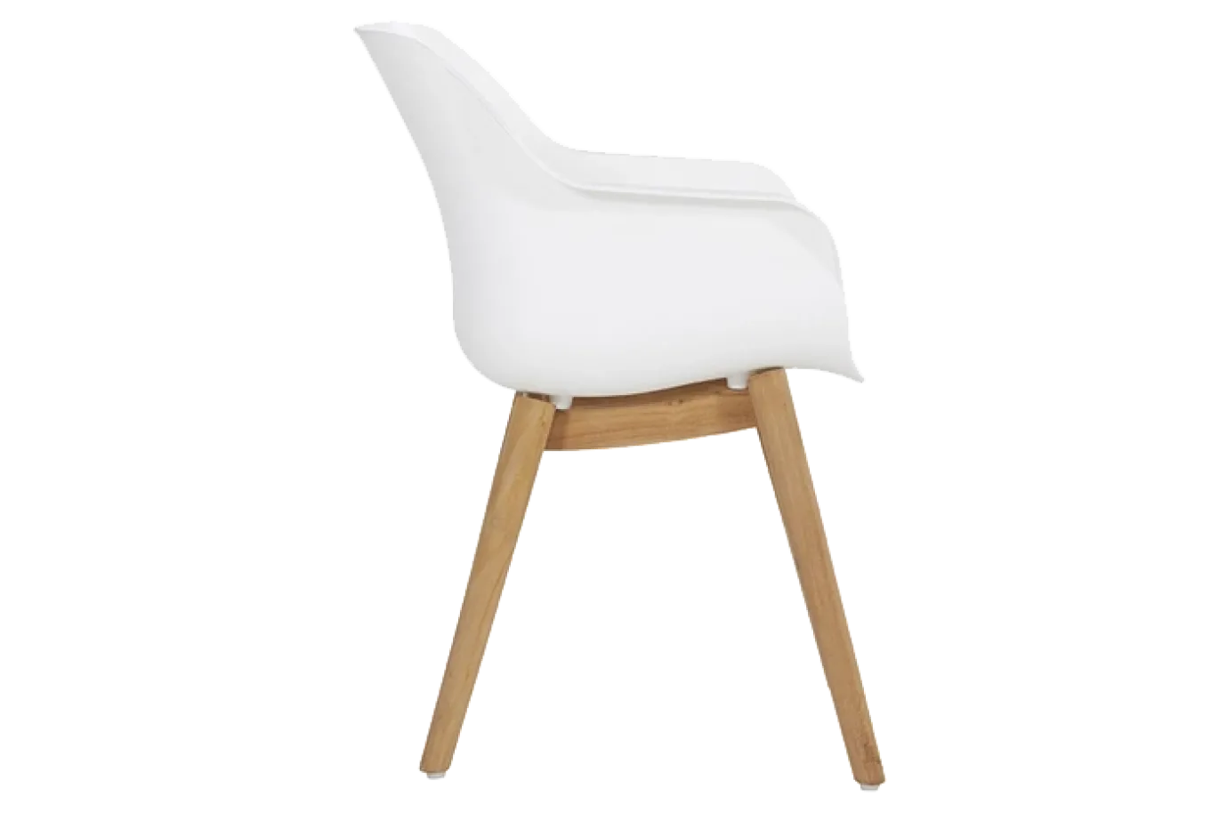 Hartman Set van 2 Sophie Teak Tuinstoel Wit