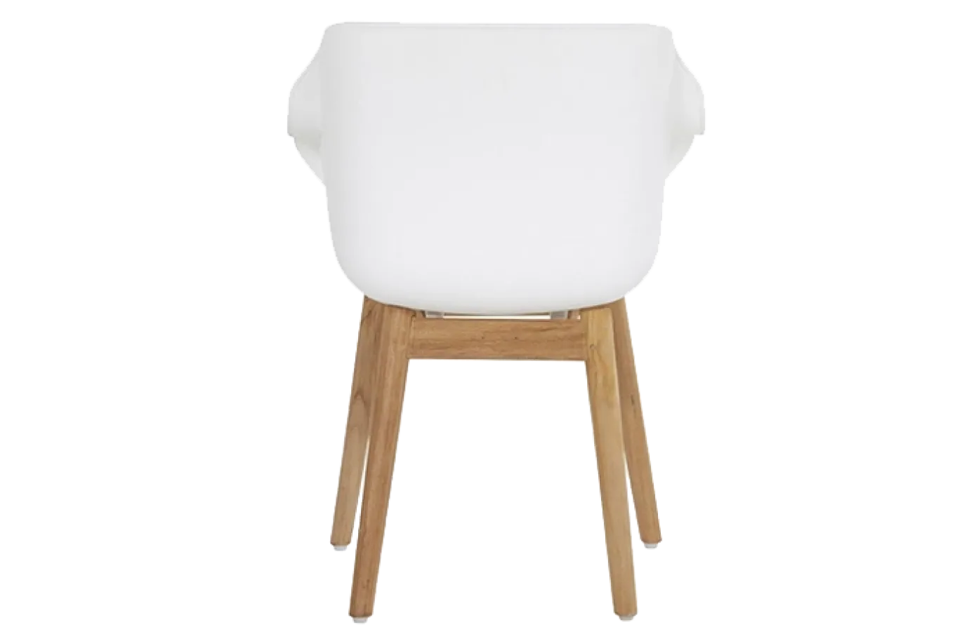 Hartman Set van 2 Sophie Teak Tuinstoel Wit
