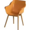Hartman Set van 2 Sophie Teak Tuinstoel Oranje