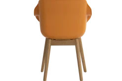 Hartman Set van 2 Sophie Teak Tuinstoel Oranje