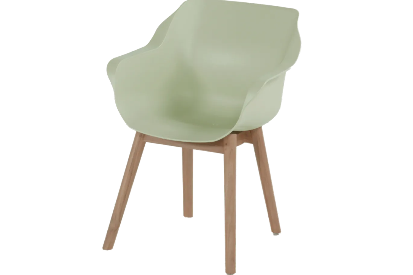 Hartman Set van 2 Sophie Teak Tuinstoel Mintgroen
