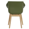 Hartman Set van 2 Sophie Teak Tuinstoel Groen