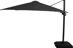 Hartman Shadowflex Zweef Parasol 300x300cm Zwart