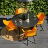 Hartman Sophie Studio HPL Tuintafel Rond Zwart