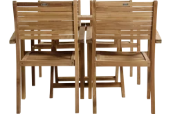 Hartman Tafel Skagen Met Parasol Gat 120x70cm