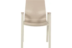 Hartman Tuinstoel Flow Armleuning Teak Taupe