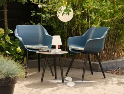 Hartman Tuinstoel Sophie Studio Donkerblauw Set van 2