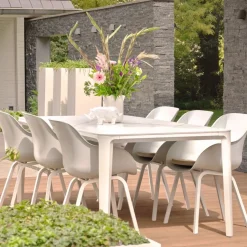 Hartman Tuintafel Faustus Aluminium Beige 220cm