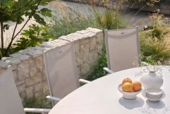 Hartman Verstelbare Tuinstoel Aruba Wit
