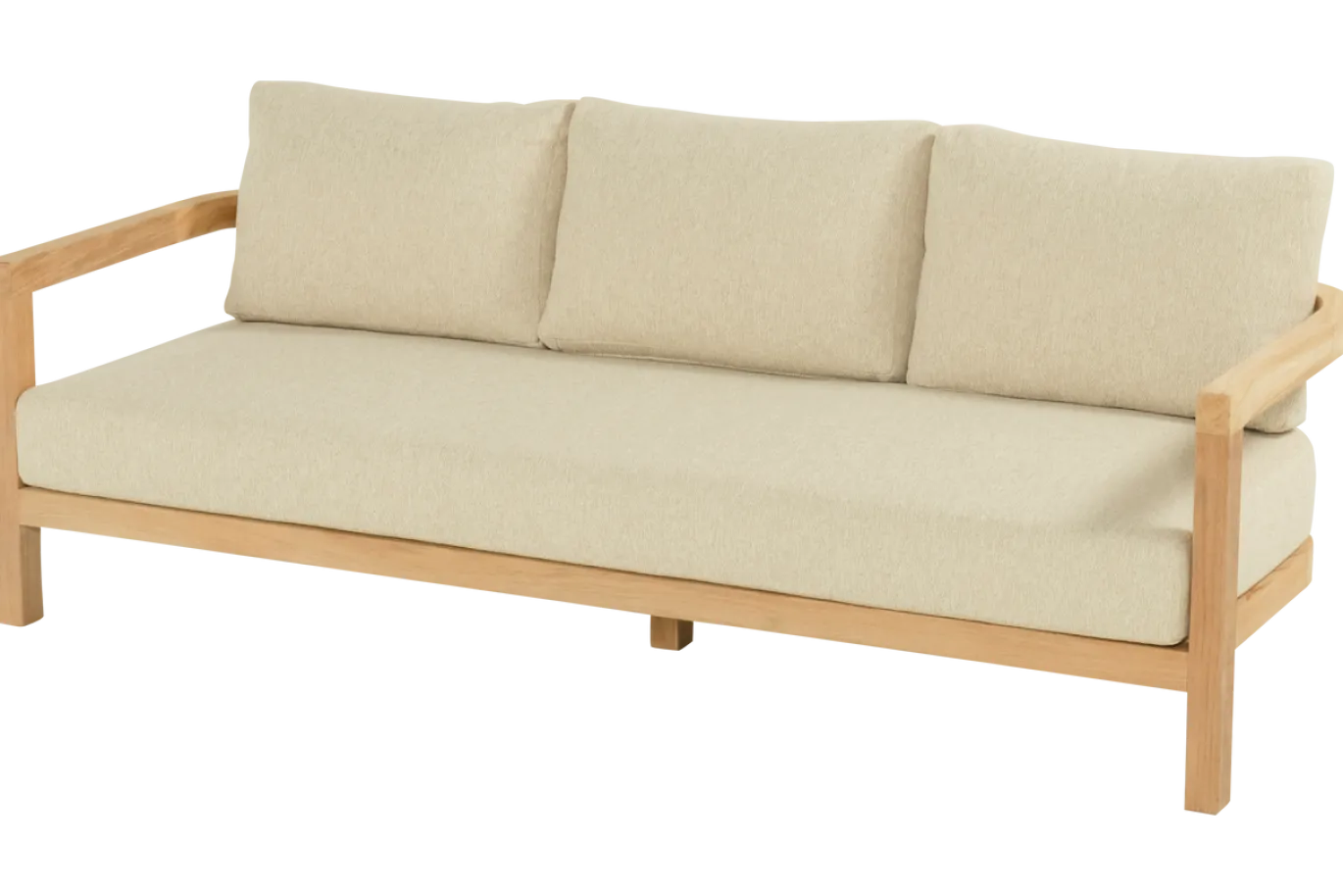 Hartman 3-zits Loungebank Moira Teak