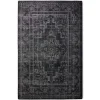 HKliving Vloerkleed Wol Handgemaakt Zwart 200x300cm
