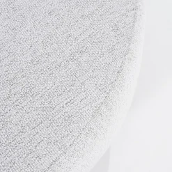 Hocker Danique Leaf Asgrijs Ø80cm