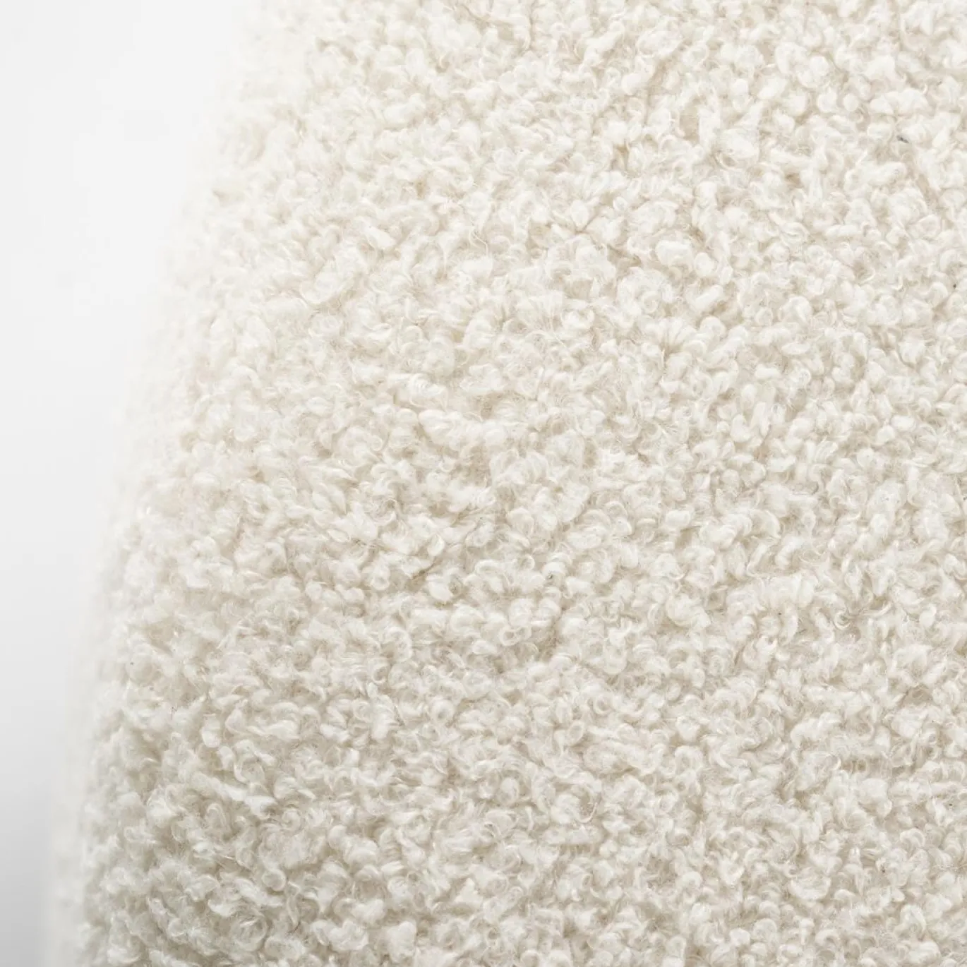 Hocker Denise Himalaya Ivoor Ø80cm
