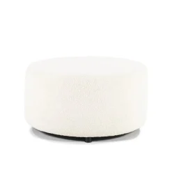 Hocker Denise Himalaya Ivoor Ø80cm